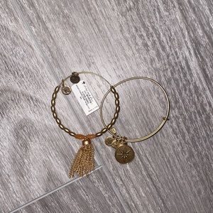 Alex and Ani, dangling and star pendent bracelets